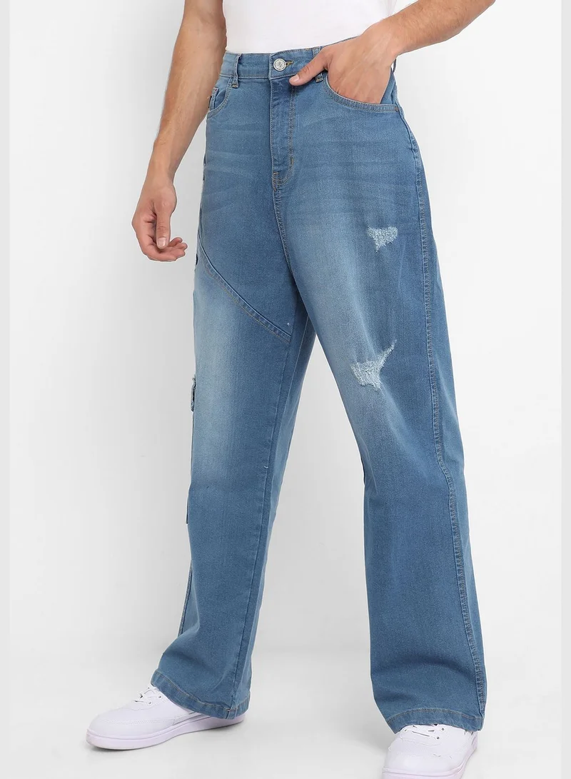 Campus Sutra Solid Jeans