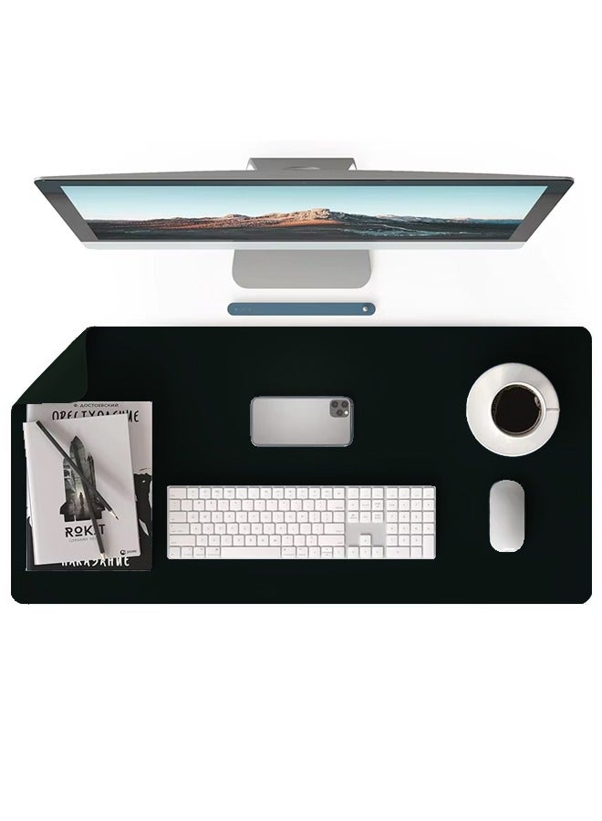 Mouse Pad, Non-Slip Rubber Base, Waterproof Fabric, Suitable for Home/Office/Computer/Laptop, Black  - Image 1
