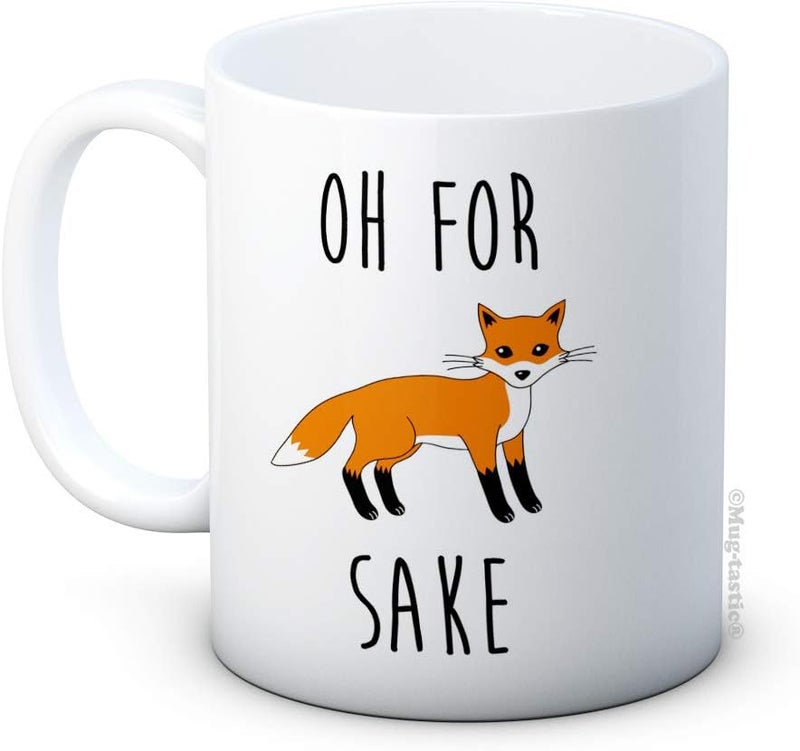mug-tastic Oh for Fox Sake - Funny Ceramic Coffee Mug - Image 1