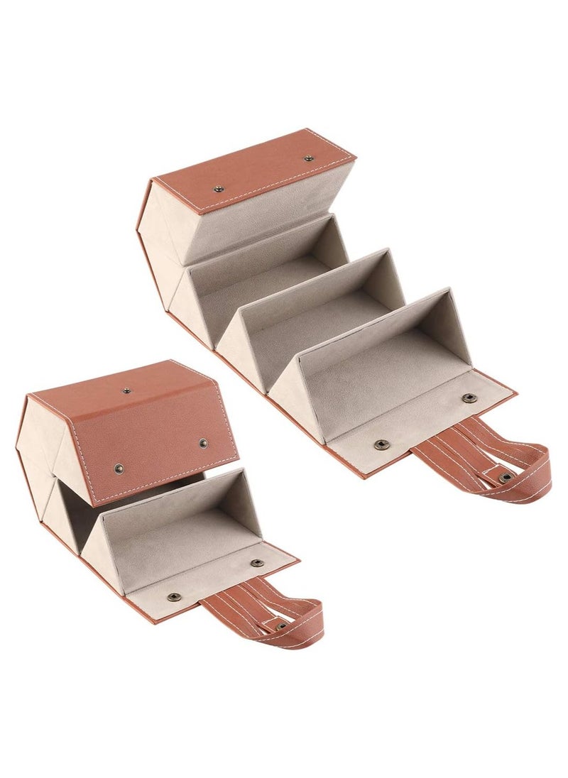 Generic - Foldable Sunglasses Eyeglasses Organizer Case with 6 Slots, Hanging Container for Sunglasses and Accessories - Image 1