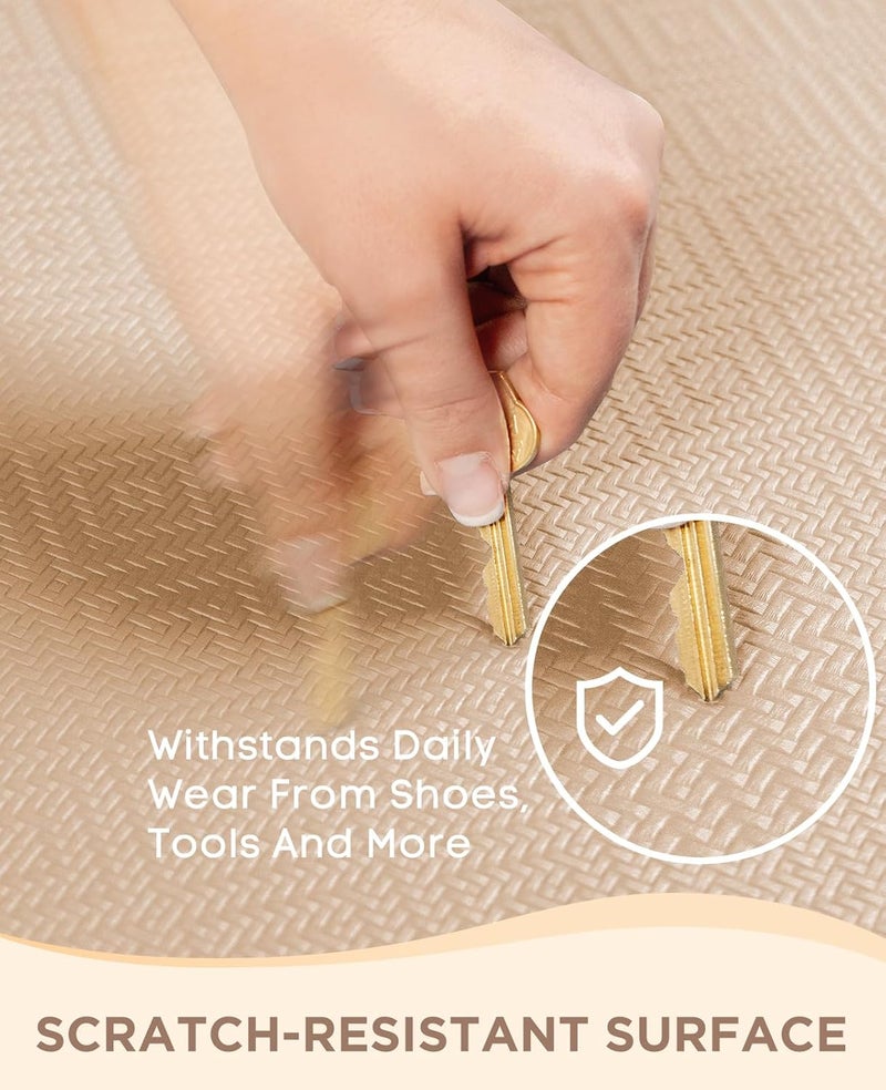 Ophanie Kitchen Mats for Floor,3/4 inch Thick,20x48 Anti Fatigue Cushioned Mat with 99+ Pairs of Anti-Slip Bottom Ridges,Kitchen Rugs,Waterproof,Comfort Ergonomic Standing Mat for Office,Home,Sink - Image 5