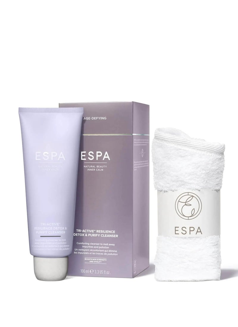 ESPA ESPA  TriActive Resilience Detox  Purify Cleanser  100ml  Agedefying  - Image 2
