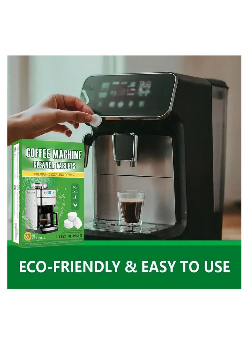Machine Cleaning Tablet 30 Count Professional Espresso Machine Cleaner Descaling Tablets for Coffee Machines, Steam Ovens, Ovens, Ranges  - Image 4