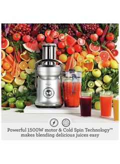 Sage Sage - The Nutri Juicer Cold XL, 1200w, 2L with 3.5 inch Extra Wide Feed Chute with Cold Spin and Noise Reduction Technology - UAE Version, 2 Year Manufacturer Warranty  - Image 2