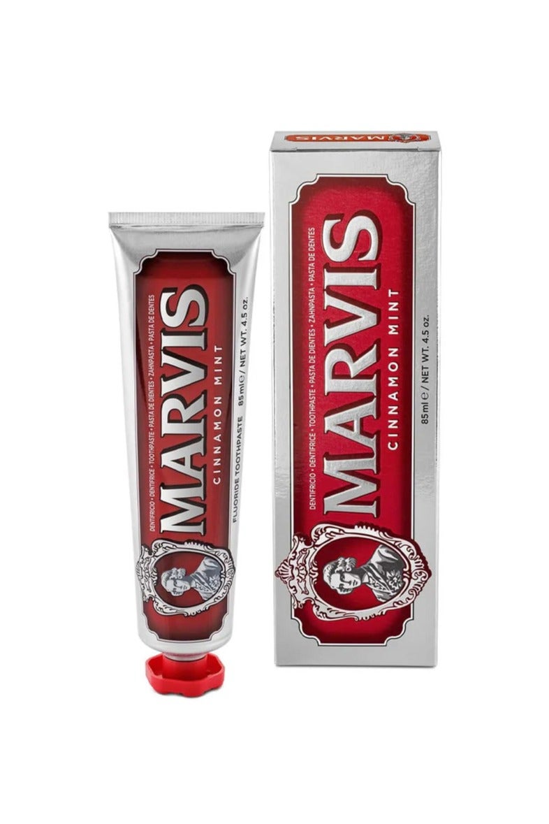 Marvis Cinnamon and Mint Toothpaste 85ml - Image 1