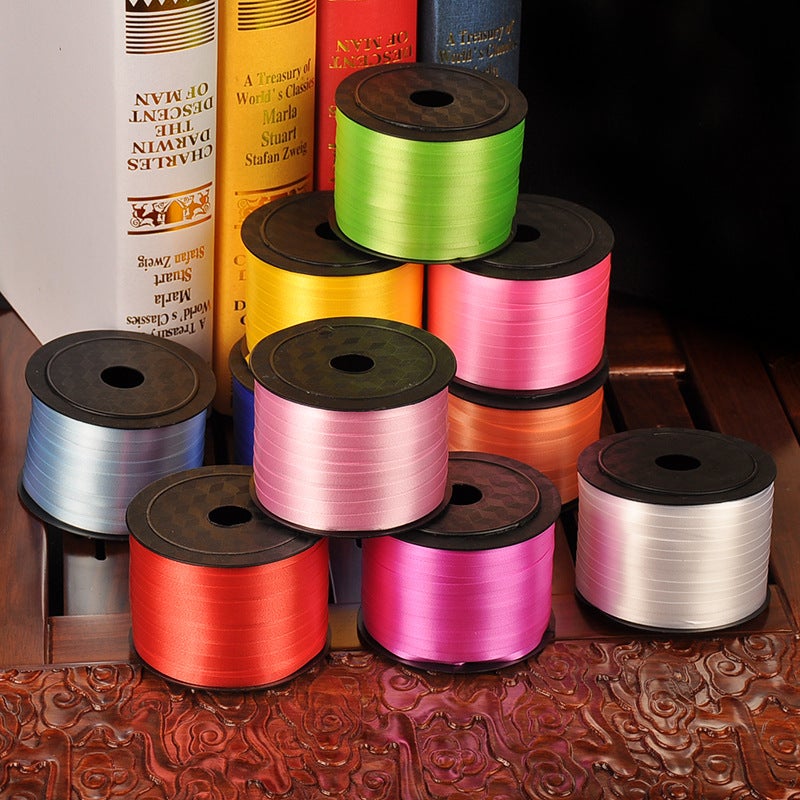 Wedding Ceremony Decoration Balloon Ribbon New House Decoration Balloon Rope Gift Packaging Ribbon 100 Yards - Image 2