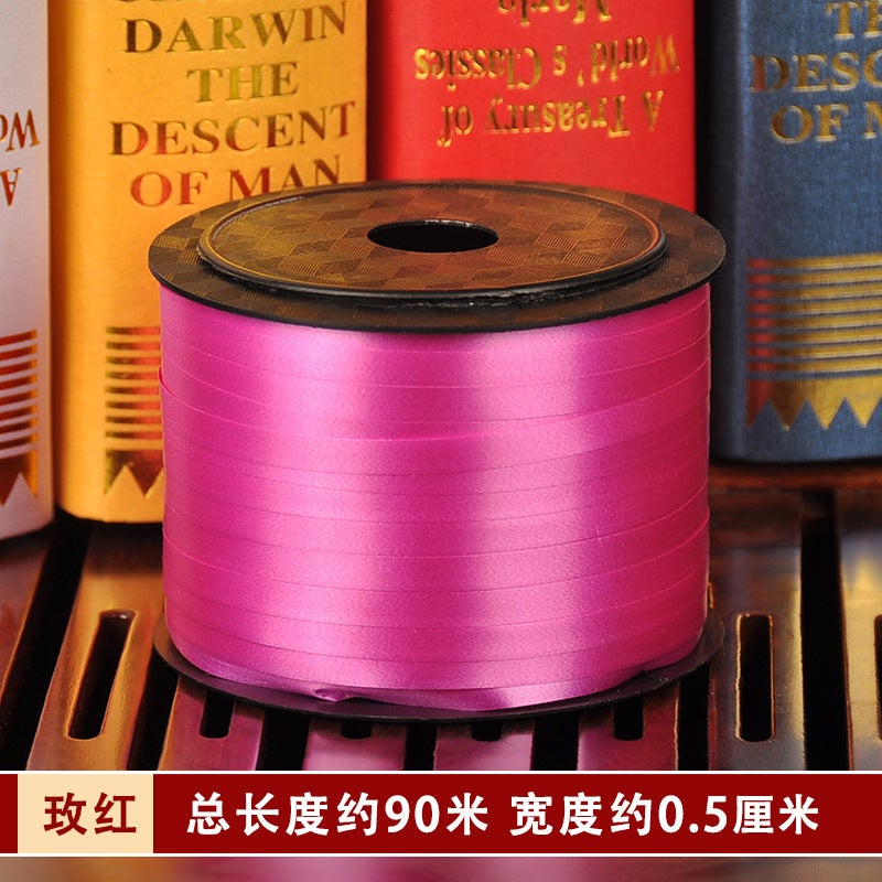 Wedding Ceremony Decoration Balloon Ribbon New House Decoration Balloon Rope Gift Packaging Ribbon 100 Yards - Image 4
