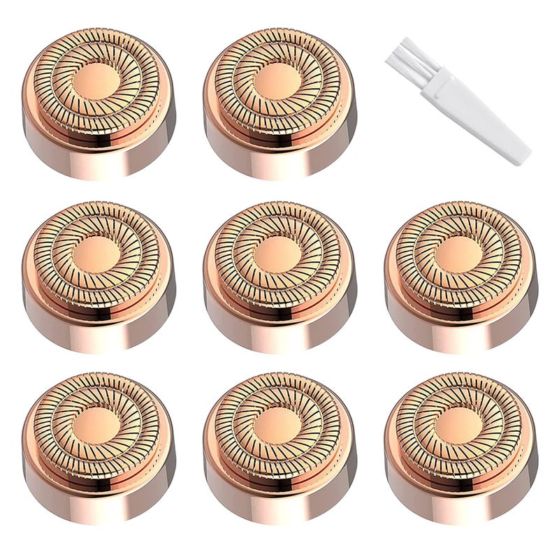 Refill for Flawless Replacement Heads Compatible with Finishing Touch Flawless Facial Hair Removal tool for Women As Seen On TV 8pc Pack