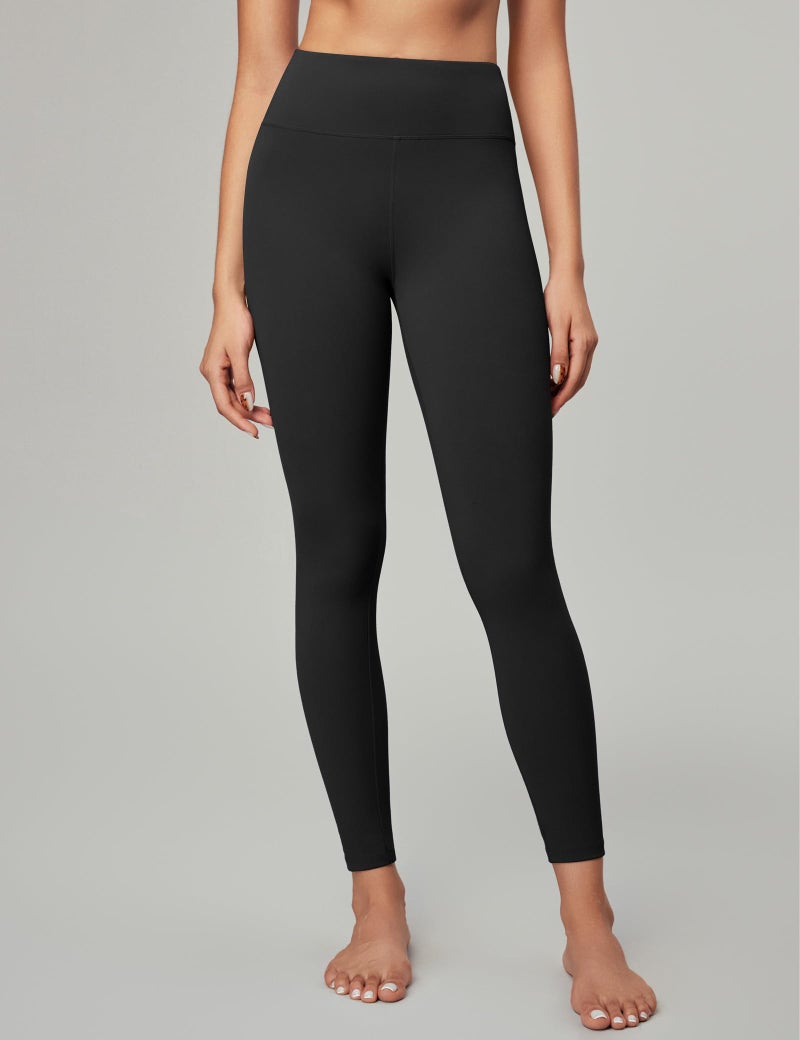 IUGA High Waisted Leggings for Women Running Workout Leggings with Inner Pocket Yoga Pants for Women Black - Image 2