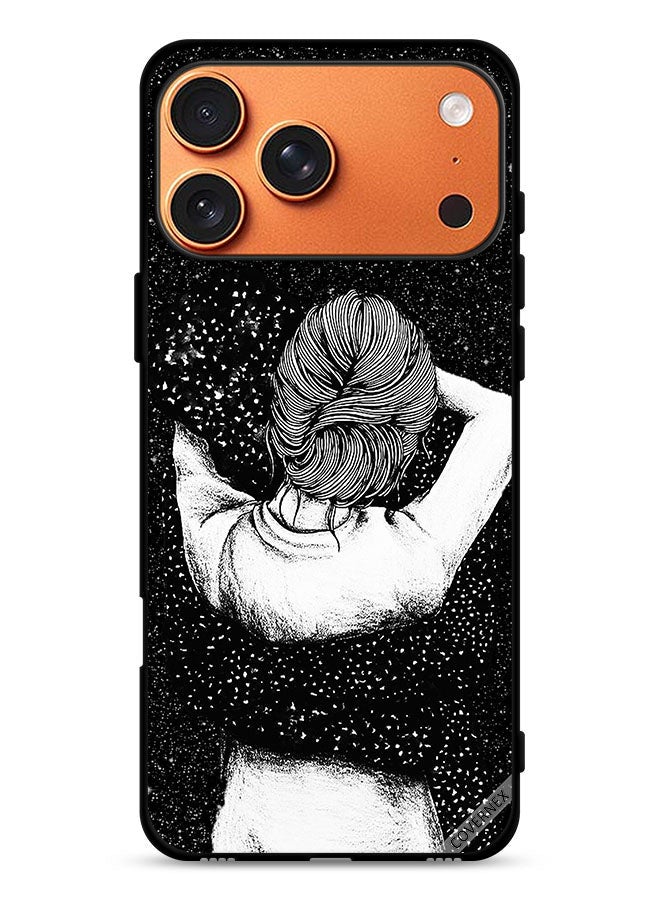 Covernex Apple iPhone 17 Pro Max Protective Case Cover Night Imagination Of Doodle Girl - Image 1