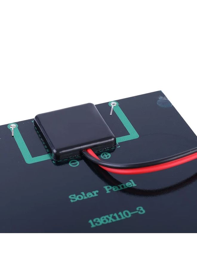 5W 12V Portable Solar Panel Charger 2pcs Outdoor Mini Solar Panels For 9-12V Fast Charging Universal Power Adapter No Battery Required For RV Camping Toy - Image 5