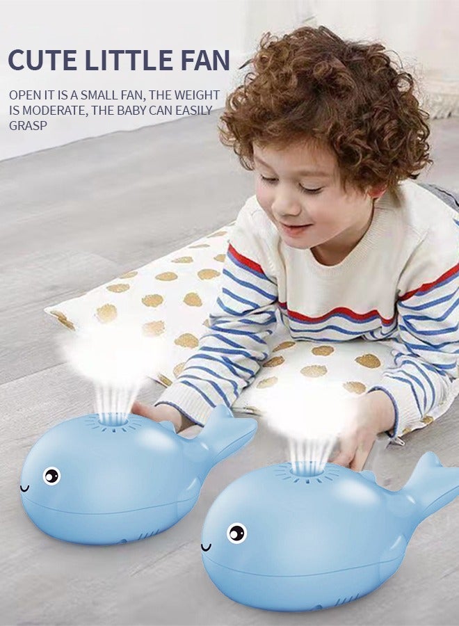 GROIC Electric Floating Blow Ball Toys Cute Whale Educational Toy Hover Ball Flying Ball Whale Fan Great Gift for Children - Image 5