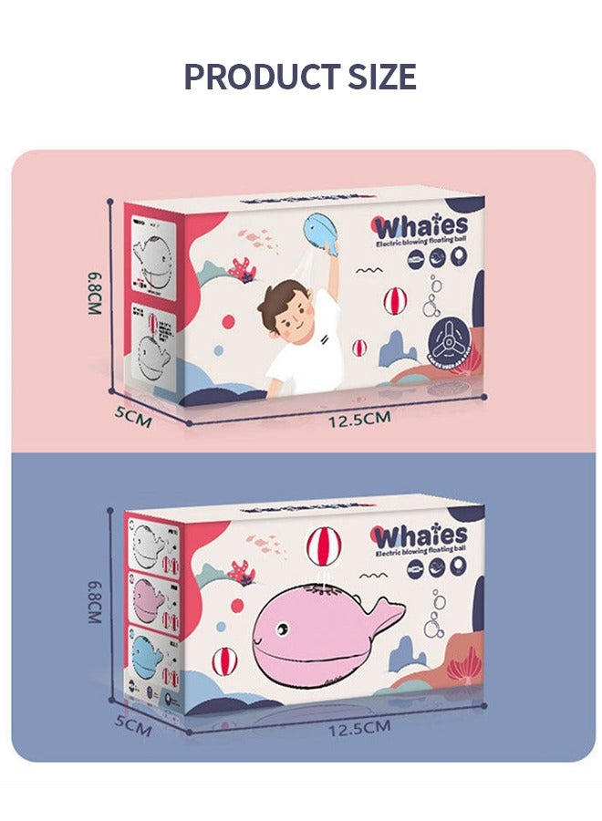 GROIC Electric Floating Blow Ball Toys Cute Whale Educational Toy Hover Ball Flying Ball Whale Fan Great Gift for Children - Image 4