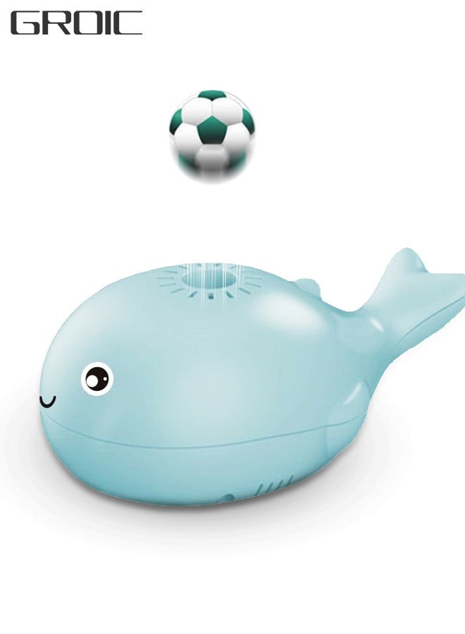 GROIC Electric Floating Blow Ball Toys Cute Whale Educational Toy Hover Ball Flying Ball Whale Fan Great Gift for Children - Image 1