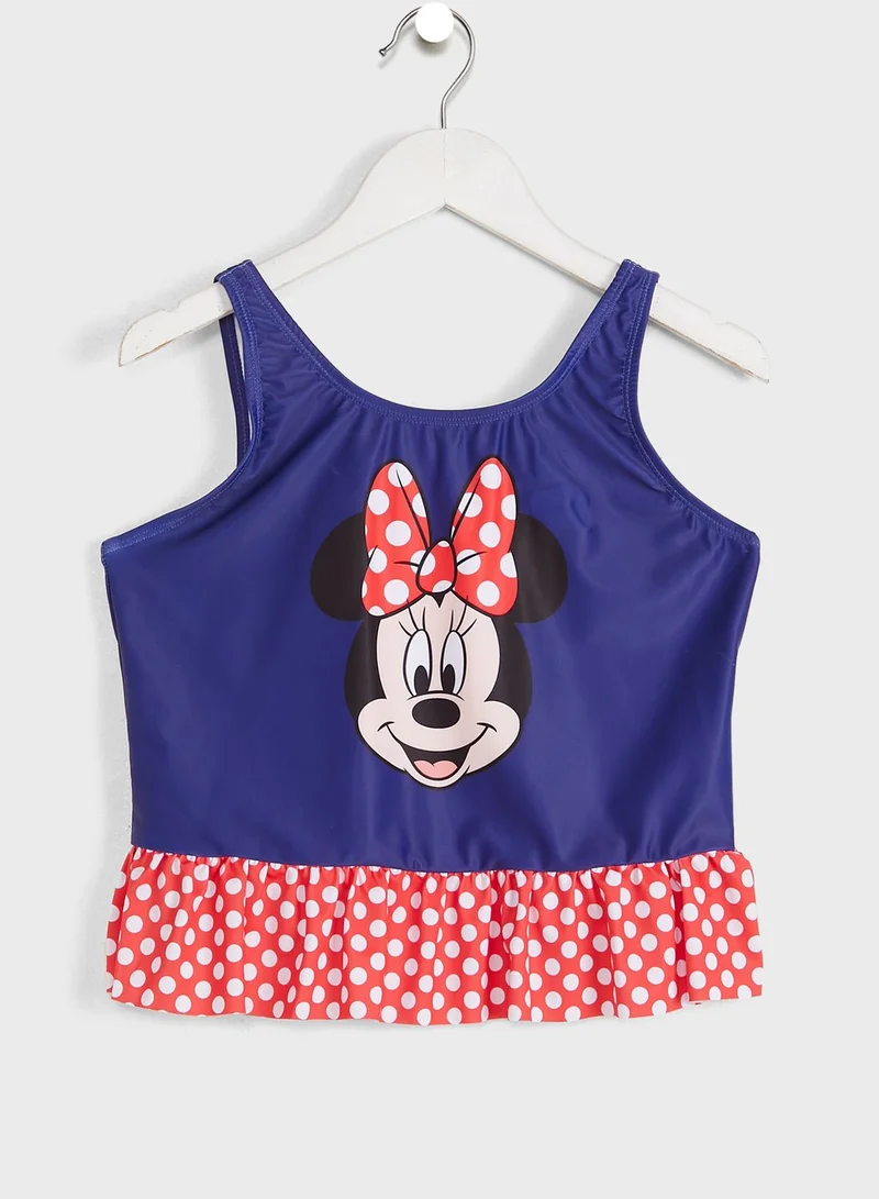 Disney Youth Minnie Mouse Swim Set