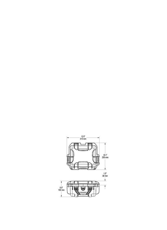 Nanuk - Nanuk 905 Waterproof Hard Case Empty - Graphite - Image 1