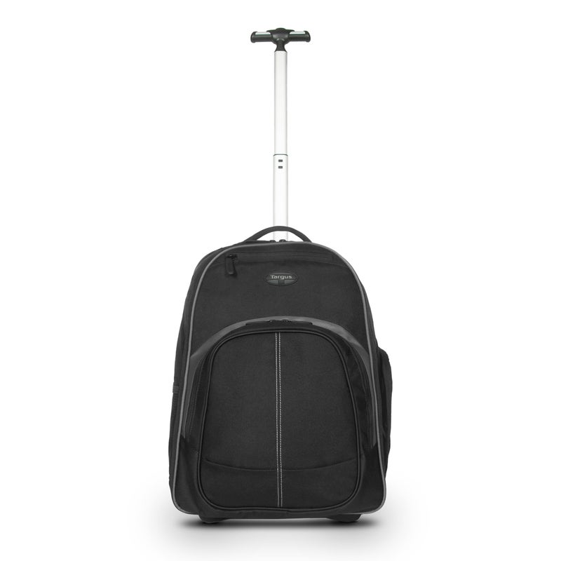 Targus 16 Inch Compact Rolling Backpack Black Wheeled Travel Bag Fits Laptops Up to 16 - Image 2
