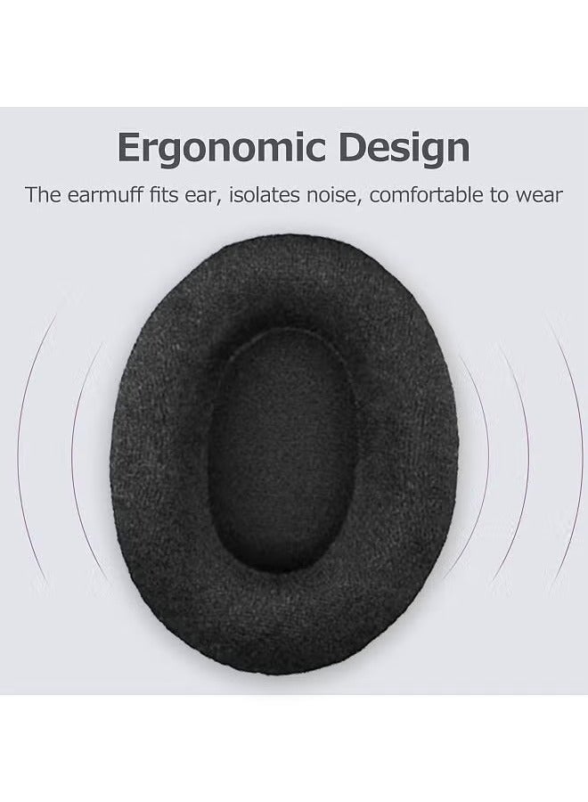 Headphone Cover, High Quality Headrest Replacement Breathable Ear Pads with Kingston HyperX Cloud 2/3 Ear Pads  - Image 2