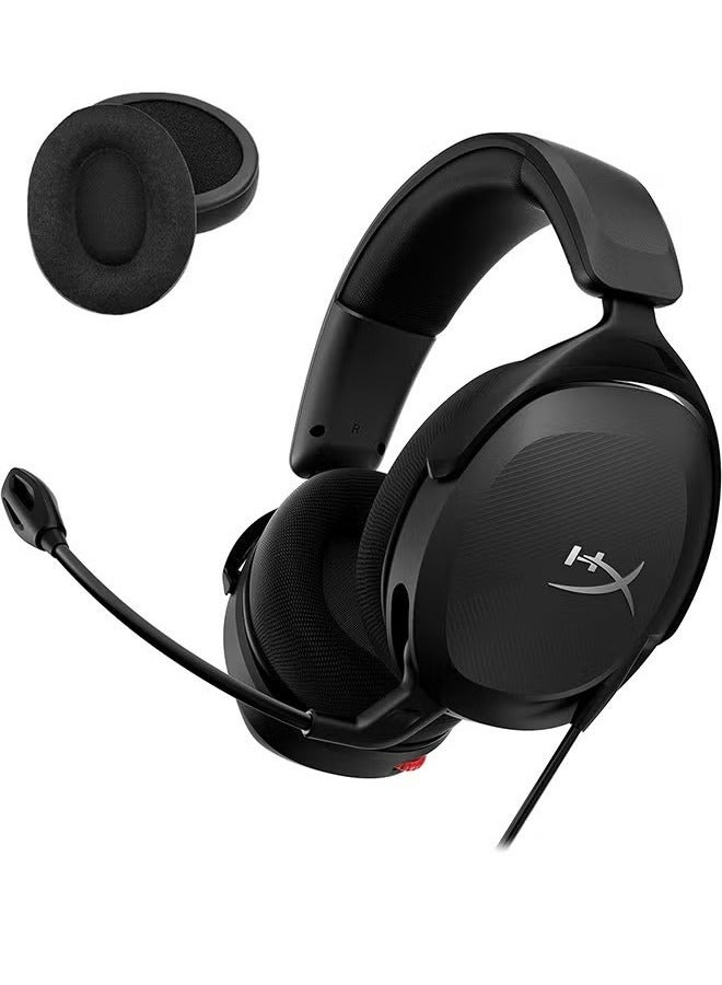 Headphone Cover, High Quality Headrest Replacement Breathable Ear Pads with Kingston HyperX Cloud 2/3 Ear Pads  - Image 3