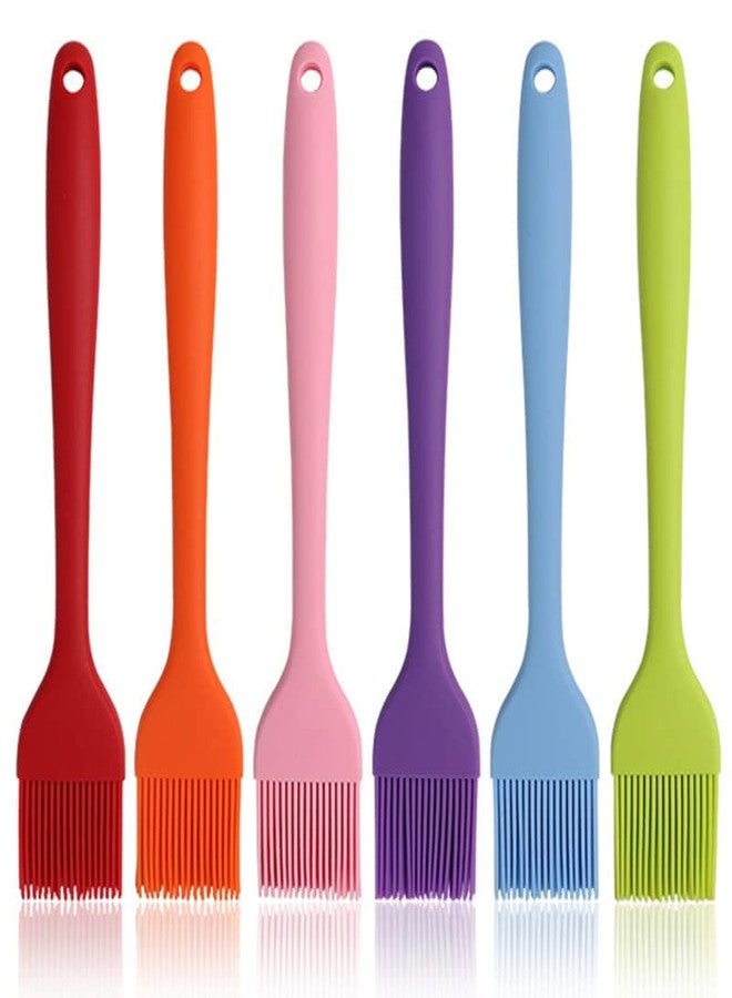 CELLEBII Silicone Basting Brush Silicone Bristles for BBQ Grilling Pastry Turkey Baster Oil Brush for Kitchen Cooking & Baking BPA Free- Multicolour - Image 5