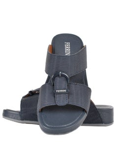 Kids Ferrini buckle embellishment Arabic Sandals Navy - pzsku/Z446AF9F0C873195C72DDZ/45/_/1710931872/3783beb4-f1e7-4420-96c2-09de8865490b