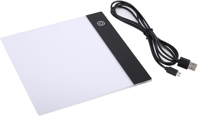 كلاراكو لوحة تتبع إضاءة LED Artcraft من Klarako، صندوق إضاءة LED محمول مقاس 7.5 × 7.1 بوصة، لوحة تتبع رسم LED محمولة للبث المباشر للرسم للرسوم المتحركة - Image 1