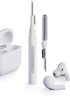 Multi-Function Cleaning Pen With Soft Brush And Cleaning Tools For Huawei Samsung MI Earbuds/Airpods Pro - White