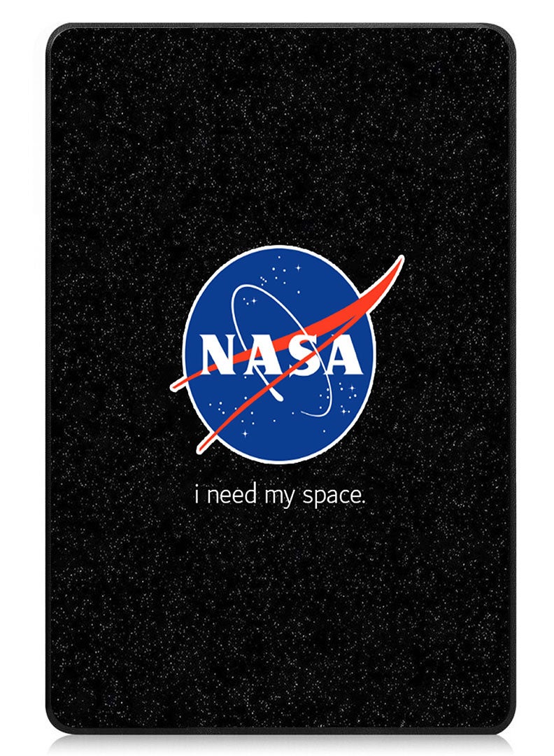 Theodor Protective Flip Case For Apple iPad Pro 11 (2024) With Trifold Stand Auto Wake Sleep Shockproof Cover nasa i need my space copy - Image 1