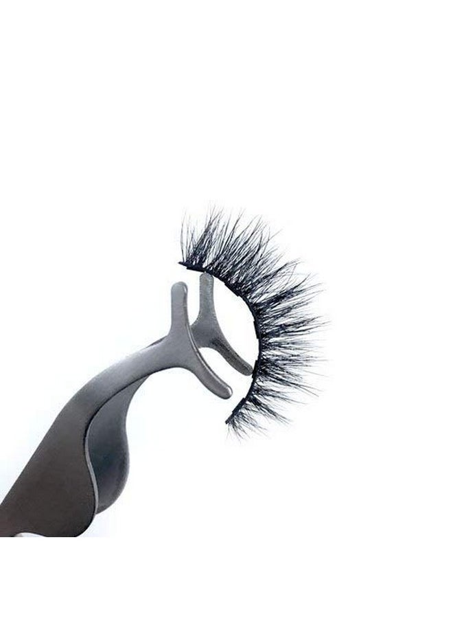 Uptown Lashes - Mink Magnetic Eyelashes Diva Lash New Single Lash For Use With Magnetic Eyeliner 5 Magnet Mink Magnetic Lashes (Diva Lash) - Image 1