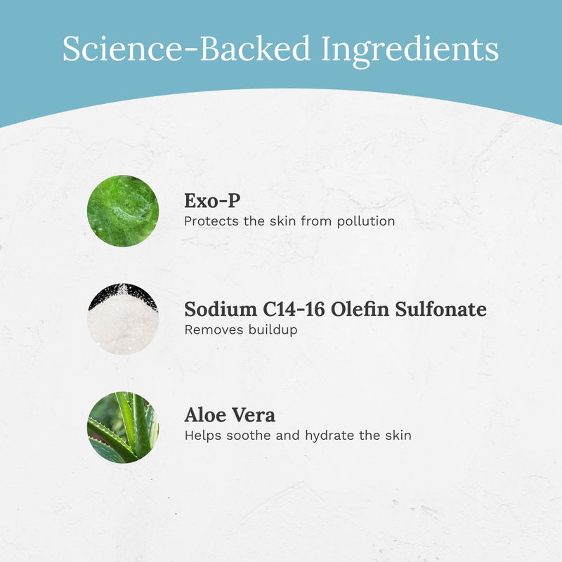 Rejuvaskin Facial Cleanser With Exo P Gently Cleanses Refreshes Hydrates Skin Protects Against Pollution Induced Damage Reduces Irritation Dryness Premature Aging 6 Oz - Image 4