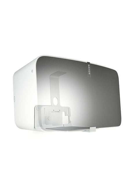 Speaker Wall Mount Universal And For Sonos Play Sound 3205 W For Play 5 Denon Heos 5 And 7 And Other Speakers White Single Mount