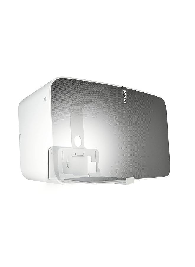 Vogel's - Speaker Wall Mount Universal And For Sonos Play Sound 3205 W For Play 5 Denon Heos 5 And 7 And Other Speakers White Single Mount - Image 1