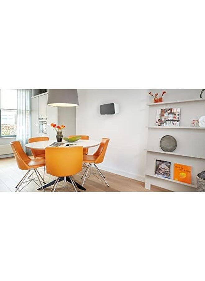 Vogel's - Speaker Wall Mount Universal And For Sonos Play Sound 3205 W For Play 5 Denon Heos 5 And 7 And Other Speakers White Single Mount - Image 1