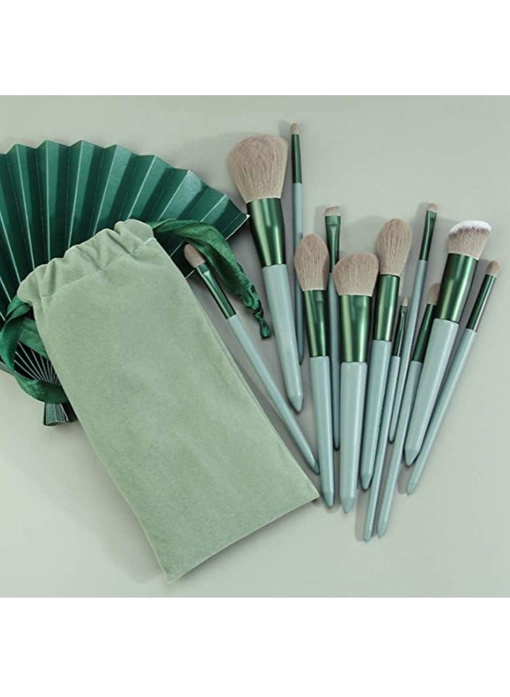 13-Piece Professional Makeup Brush Set