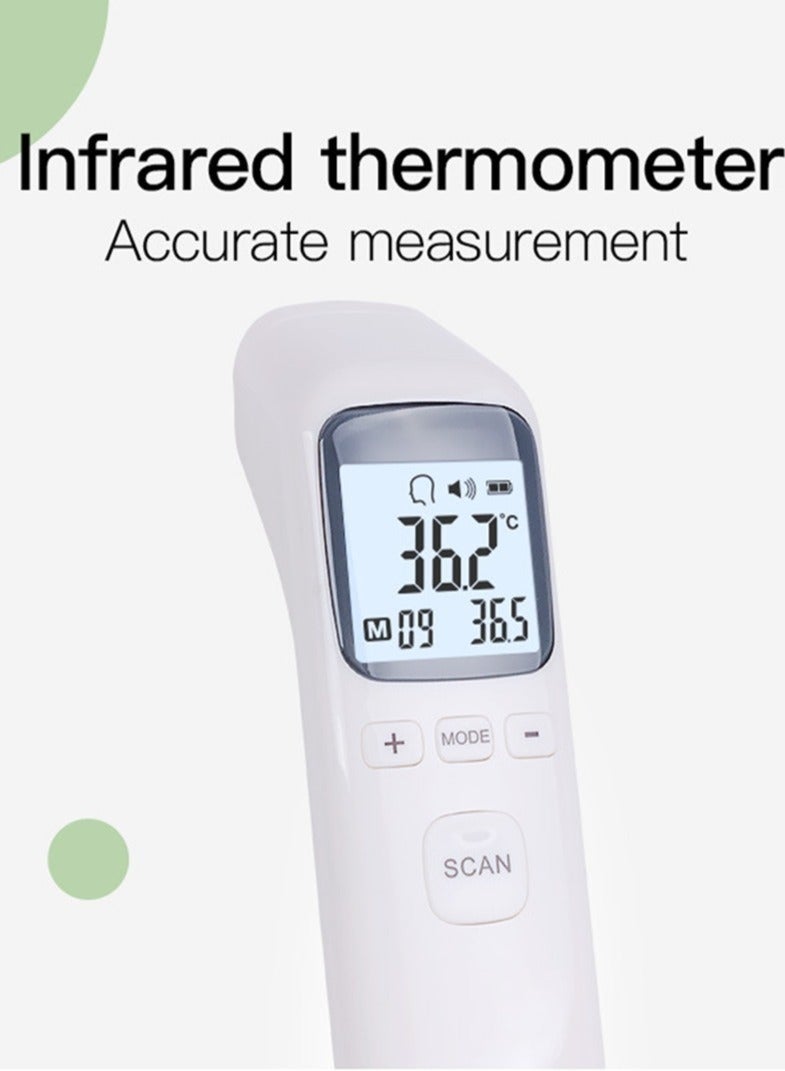 شاشة ترمومتر بالأشعة تحت الحمراء كبيرة بإضاءة خلفية LCD ، جهاز قياس حراره ، مقياس حرارة للاطفال - Image 2