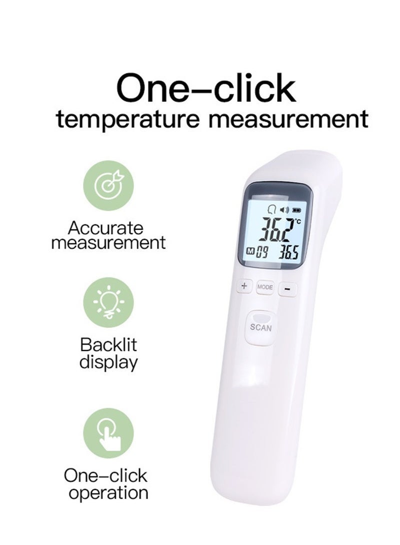 شاشة ترمومتر بالأشعة تحت الحمراء كبيرة بإضاءة خلفية LCD ، جهاز قياس حراره ، مقياس حرارة للاطفال - Image 4