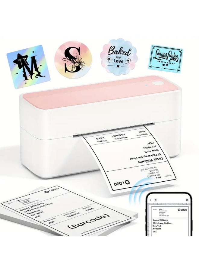 phomemo Wireless 10.16x15.24cm Shipping Label Printer, Thermal Label Printer for Small Business, Home, E-Commerce Sellers, Warehouses, Shipping Companies, Compatible with Phones & Laptops, Easy to Use - Image 1