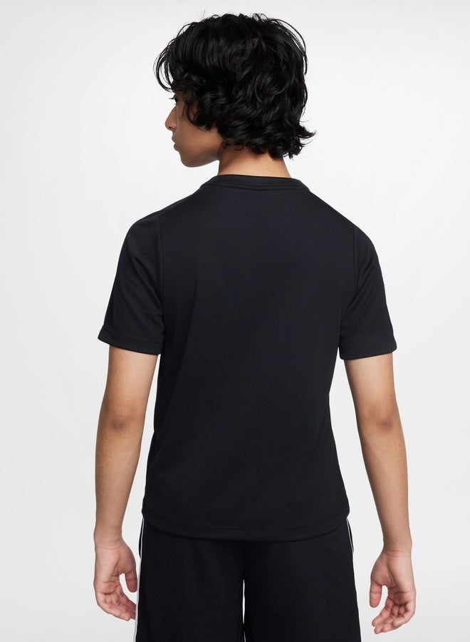 Nike Boys’ Nike Dri-Fit Multi Short-Sleeve Top Hbr - Image 2