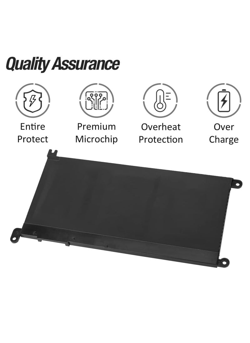 Generic - WDX0R Laptop Battery for Dell Inspiron 15 5570 7579 5565 5567 5568 5578 5368 7560 7569 7570 13 5378 7378 7368 14 5488 2 74 77 17 5770 5765 5584 Latitude 3190 Vostro 5481 5581 CrliLk 11.4V - Image 1