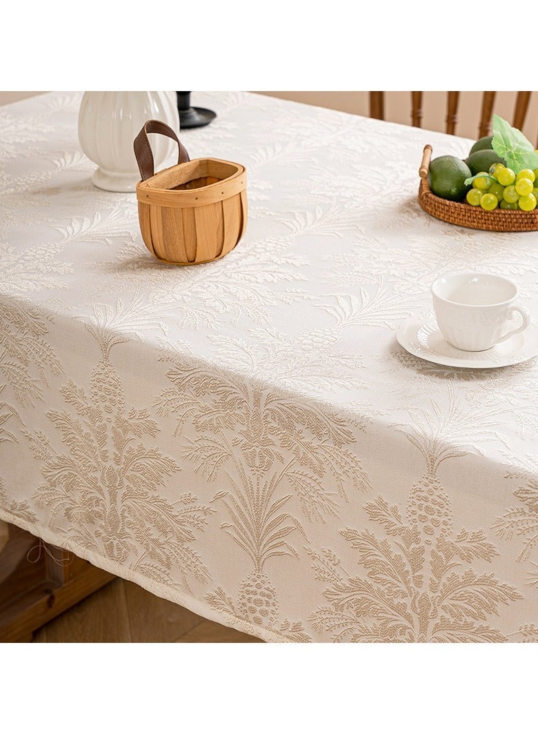 Vintage Jacquard Tablecloth Multiple Sizes Retro Pattern Table Cover for Dining Table Home Party Decor - Image 3