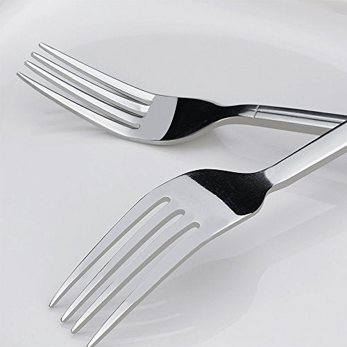 Lesbin 12-Piece Stainless Steel Dinner Forks, 7.97-Inch - Image 3