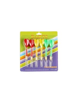 SportQ SportQ Shooting Darts Set, 6 Pieces - Multi Color  - Image 2