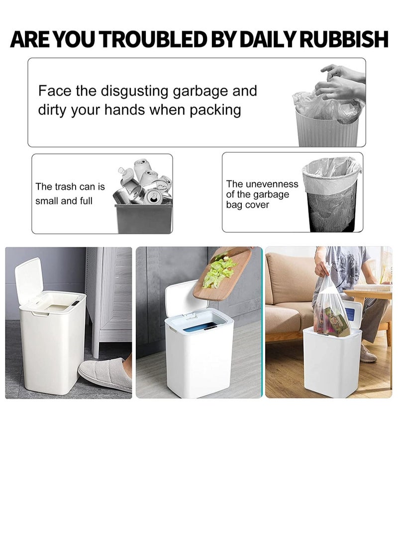 MIXDE - Automatic Touchless Infrared Motion Sensor Slim Trash - Image 1