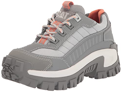 CAT Footwear Women's Invader Steel Toe Work Shoe, Wild Dove/Glacier Grey, 10 - Image 1