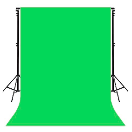 Prism 5x9 FT Brushed Organic Cotton Photo Green Screen Backdrop Cloth Photography Back Drop Curtain for Picture or - Image 2