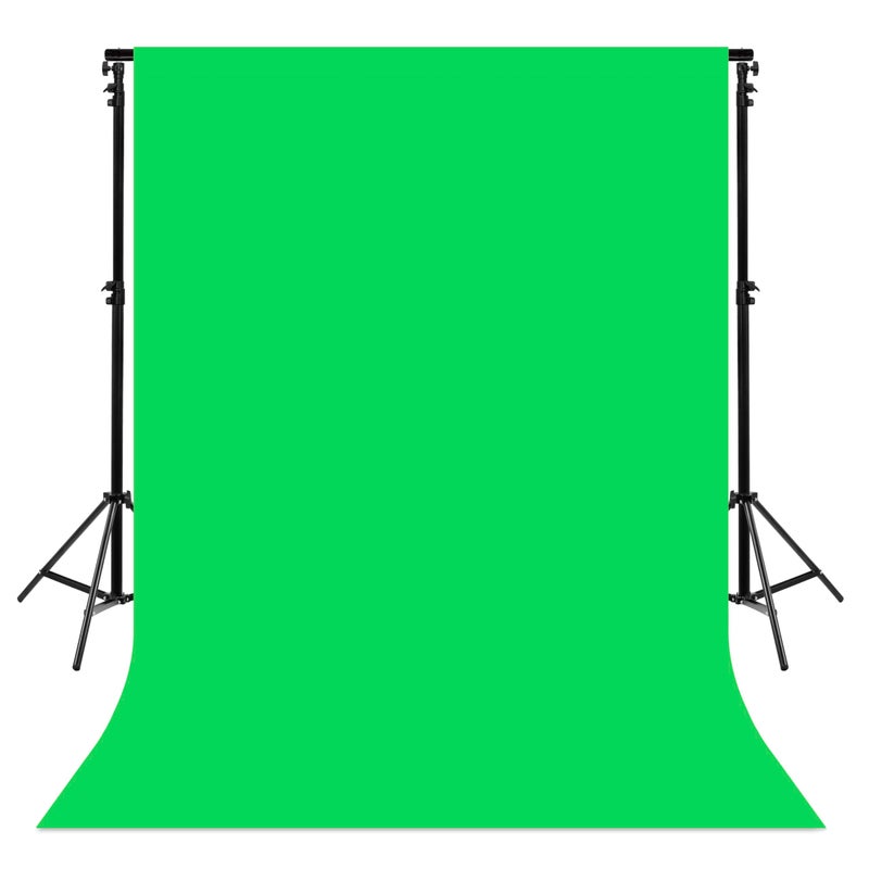 Prism 5x9 FT Brushed Organic Cotton Photo Green Screen Backdrop Cloth Photography Back Drop Curtain for Picture or - Image 1