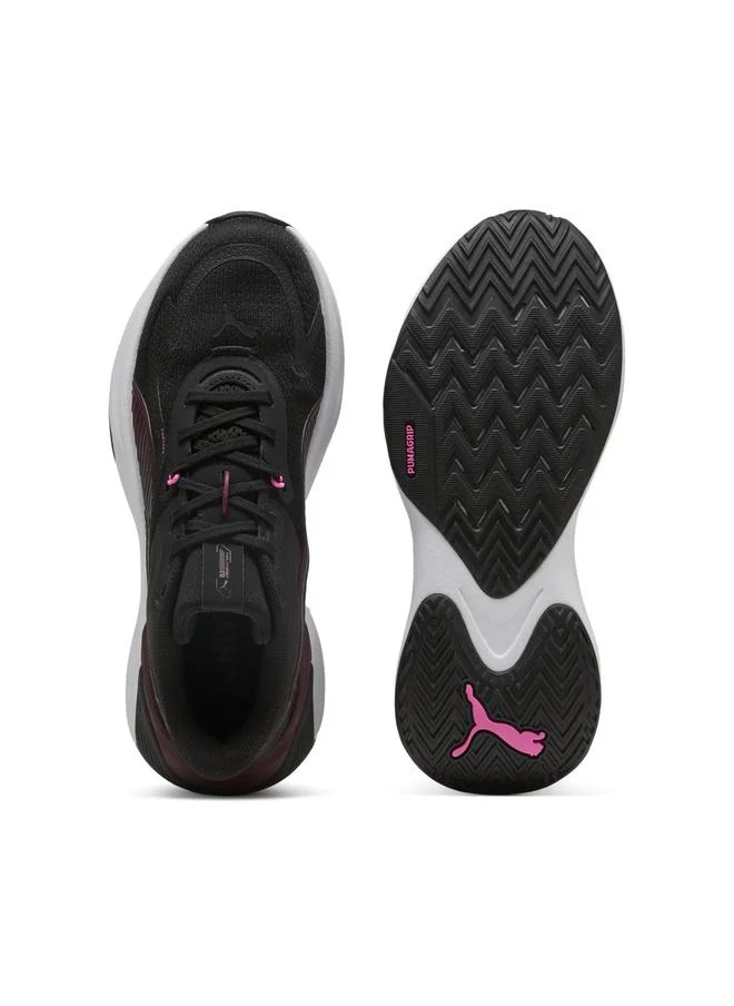 Puma PUMA Black-Ruby Shimmer-Pink Pixel PWR Hybrid Training Shoes Women for Women | Best Price UAE