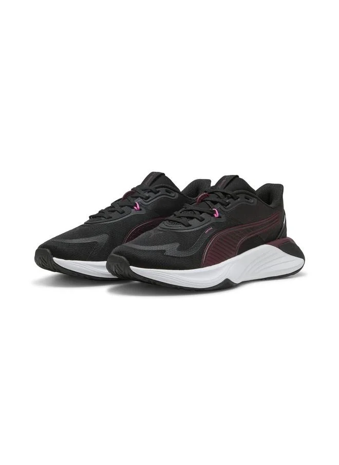 Puma PUMA Black-Ruby Shimmer-Pink Pixel PWR Hybrid Training Shoes Women for Women | Best Price UAE