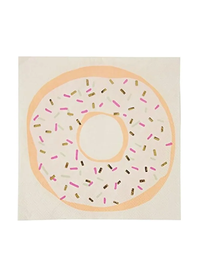 Meri Meri Doughnut Foiled Napkin