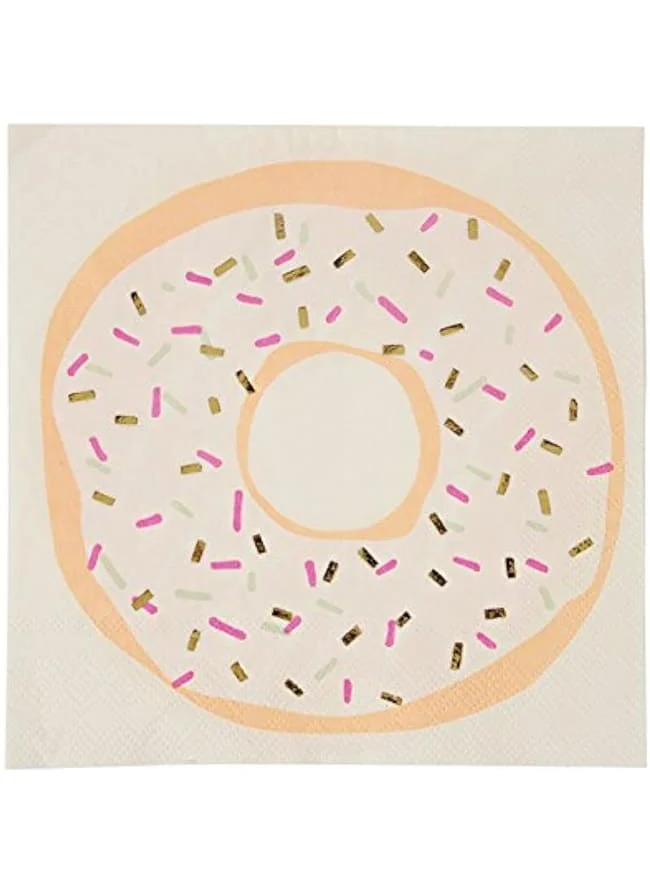 Meri Meri Doughnut Foiled Napkin